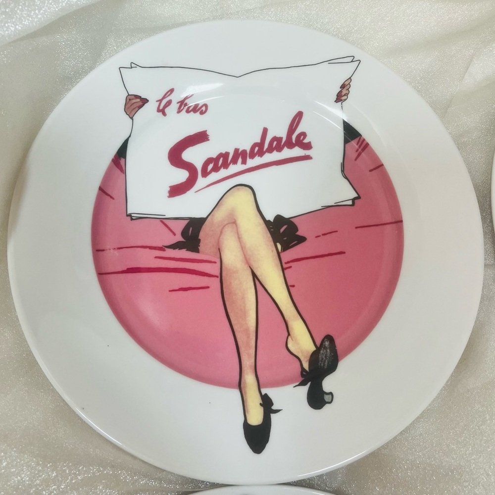 Rosanna Vintage French Dessert Plates - Picture 2 of 7